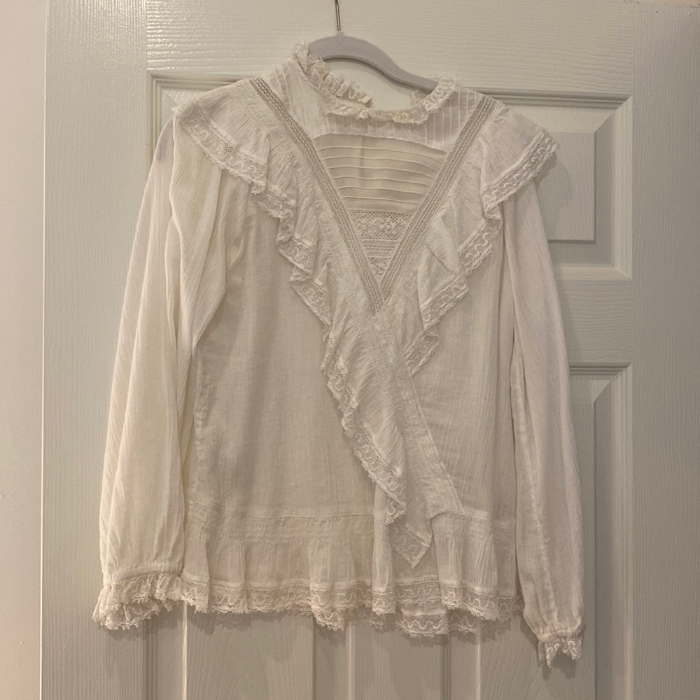 Ulla Johnson white blouse